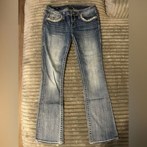 Vigoss Women's Blue Boot Cut Jeans